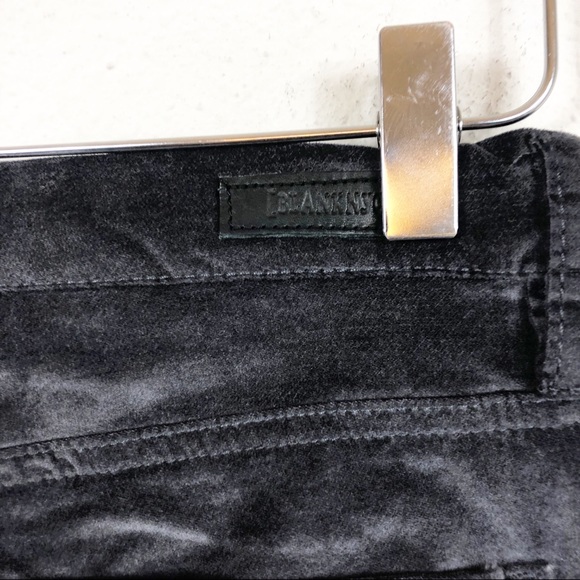 Blank NYC | ‘Skinny Classique’ Grey Velvet Pants - Picture 6 of 7